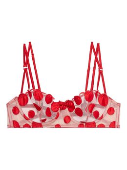 Fleur Du Mal: Красный бюстгальтер 