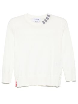 Thom Browne: Свитер  4-Bar в полоску
