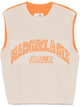 MM6 Maison Margiela: Оранжевый жилет 