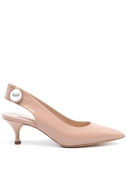 Casadei: Бежевые туфли  Julia