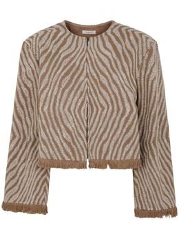 By Malene Birger: Куртка с принтом зебры 