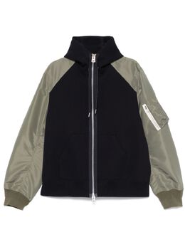sacai: Синяя толстовка 