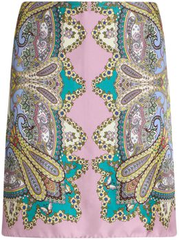 ETRO: Юбка с принтом 