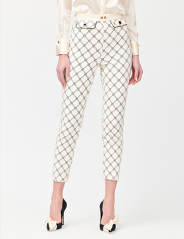 ELISABETTA FRANCHI: Білі брюки 