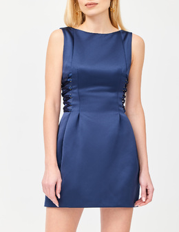 ELISABETTA FRANCHI: Синее платье 