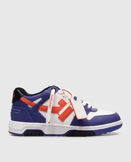 Off-White: Фиолетовые кроссовки 