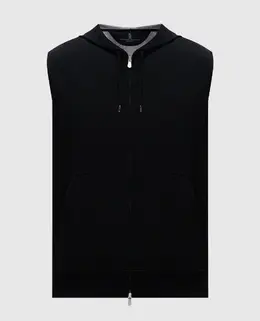 Brunello Cucinelli: Чёрный жилет 