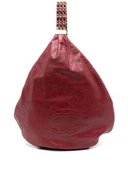 CHANEL Pre-Owned: Красная сумка-шоппер 