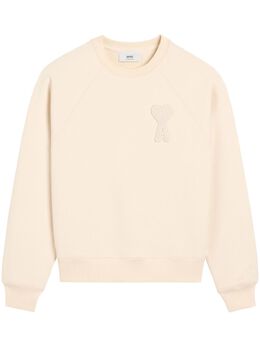 AMI Paris: Белый свитшот  Ami de Cœur