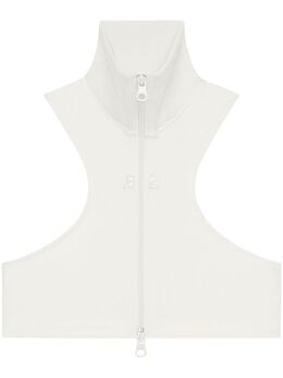 Courrèges: Белая майка 