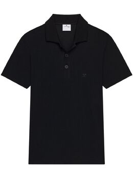 Courrèges: Чёрное поло 