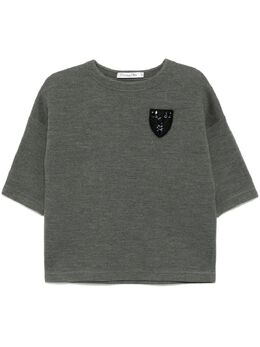 Christian Dior Pre-Owned: Футболка со стразами 