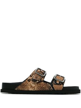 Birkenstock: Коричневые сандалии  Arizona