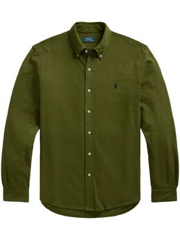 Polo Ralph Lauren: Зелёное поло 