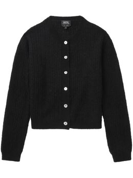 A.P.C.: Чёрный кардиган 