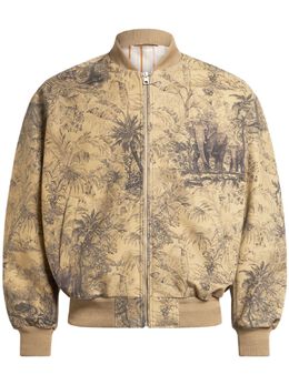 ETRO: Куртка с абстрактным принтом 