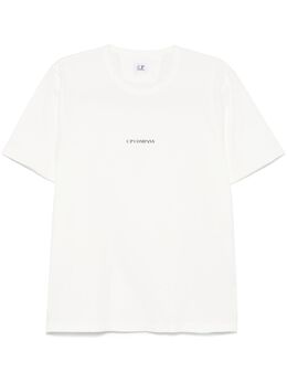 C.P. Company: Белая футболка 