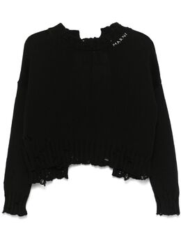Marni: Хлопковый свитер 