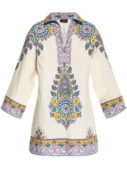 ETRO: Белое платье 