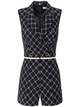 Elisabetta Franchi: Чёрный комбинезон 