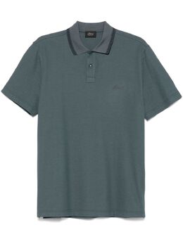 Brioni: Зелёное поло 