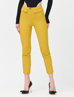 ELISABETTA FRANCHI: Жовті брюки 