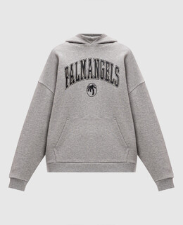 Palm Angels: Серая толстовка 