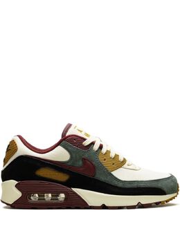 Nike: Зелёные кроссовки  Air Max 90 PRM