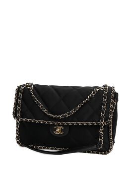 CHANEL Pre-Owned: Чёрная сумка 