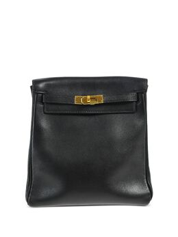 Hermès Pre-Owned: Чёрный рюкзак 