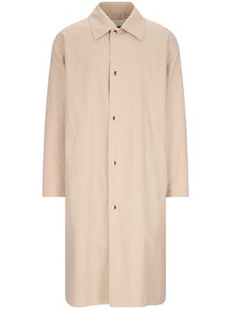 Jil Sander: Пальто с принтом 