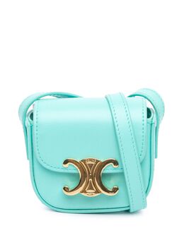 Céline Pre-Owned: Голубая сумка через плечо 
