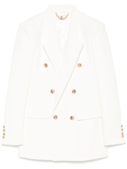 Elisabetta Franchi: Белый жакет 