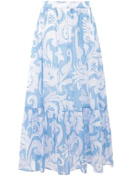 ETRO: Юбка с принтом 