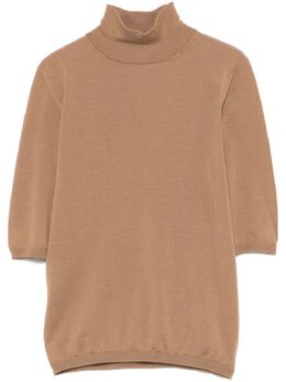 Max Mara: Топ из шерсти 