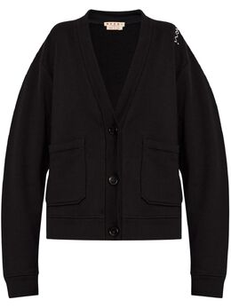 Marni: Чёрный кардиган 