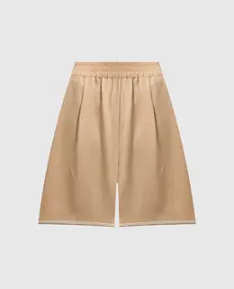 Twinset: Бежевые шорты 