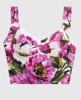 Dolce&Gabbana: Белый топ 