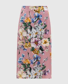 Dolce&Gabbana: Розовая юбка 