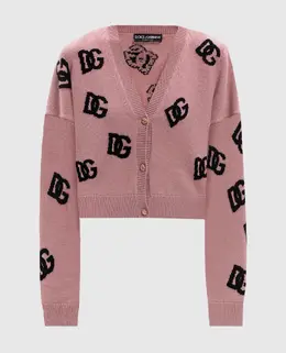 Dolce&Gabbana: Рожеві кардигани 
