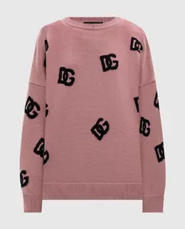 Dolce&Gabbana: Розовый свитер 