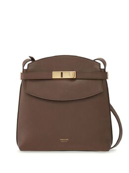 Ferragamo: Коричневая сумка через плечо 