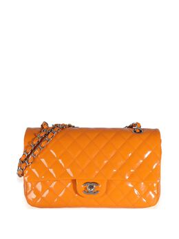 CHANEL Pre-Owned: Оранжевая сумка 