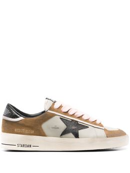 Golden Goose: Коричневые кроссовки  Stardan