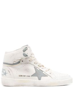 Golden Goose: Белые кроссовки  Sky Star