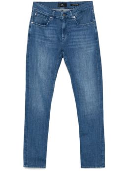 7 For All Mankind: Голубые джинсы  Slimmy