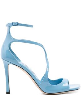 Jimmy Choo: Голубые сандалии 