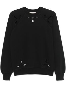 Coperni: Чёрный свитшот 