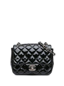 CHANEL Pre-Owned: Чёрная сумка через плечо 