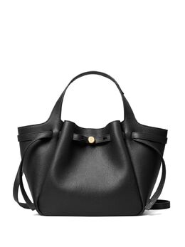 Tory Burch: Чёрная сумка-шоппер 